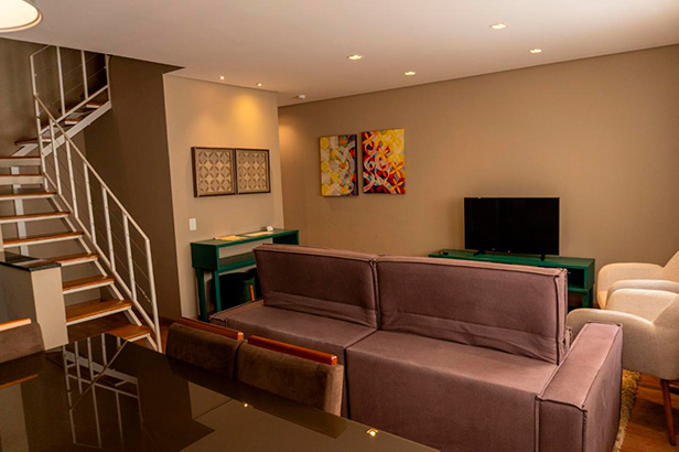 Flat Hotel Chateou Campos do Jordão